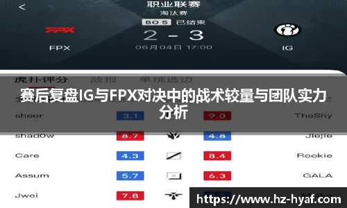 赛后复盘IG与FPX对决中的战术较量与团队实力分析
